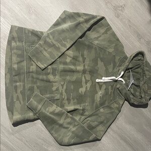 Green Camouflage Hoodie